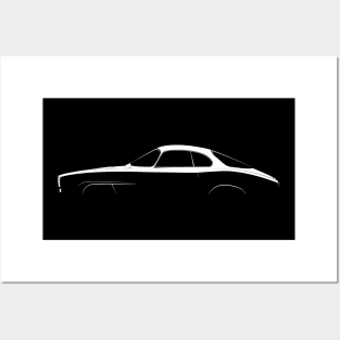 Alfa Romeo Giulia Sprint Speciale Silhouette Posters and Art